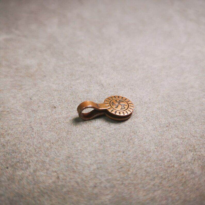 Old Buddhist Mala Counter Clip - Tibetan Buddhist mala beads, view 8