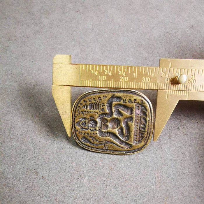 Old Style Lotus Hand Avalokiteshvara Tsa Tsa Mold - Tibetan tsa tsa mold, view 8
