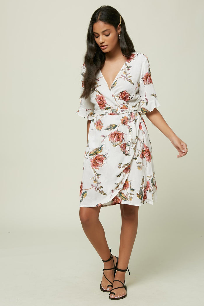 O'NEILL MOLLY FLORAL WOMENS DRESS