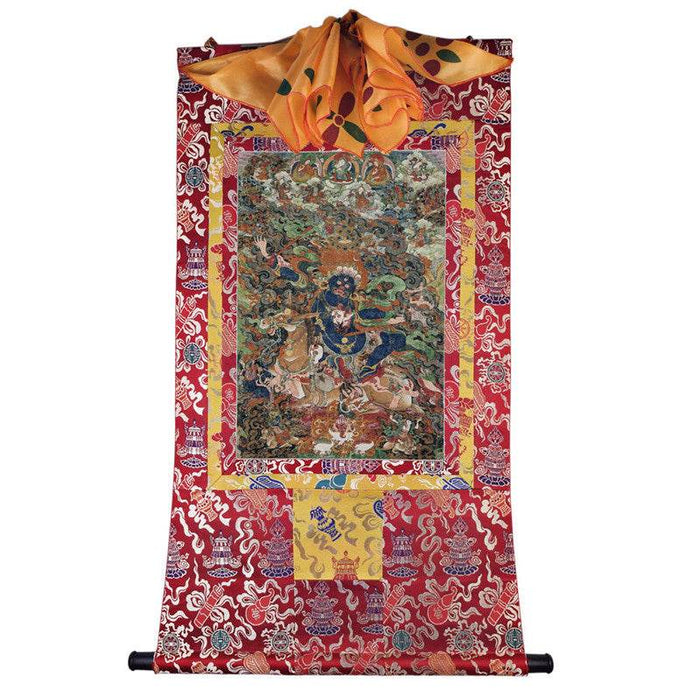 Palden Lhamo / Magzor Gyalmo / Shri Devi Image - Tibetan thangka painting, view 7