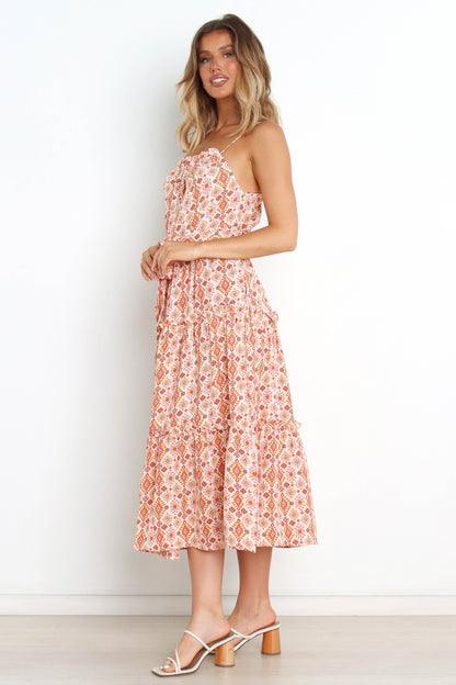 Bridie Dress - Rust