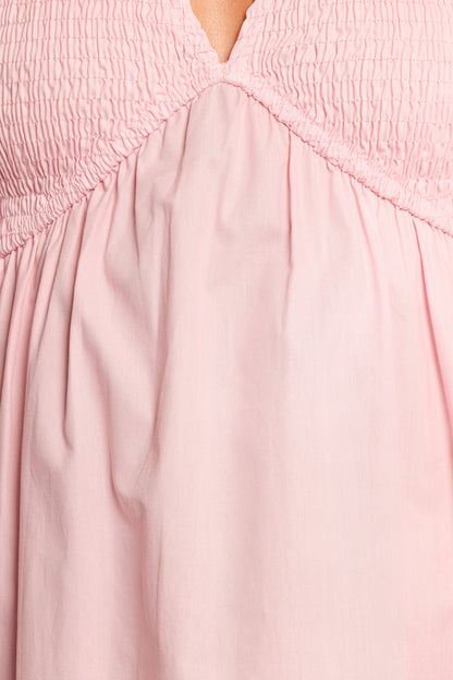 Ilyana Long Sleeve Maxi Dress - Pink