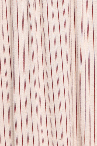 Martin Maxi Dress - Cherry Red Stripe