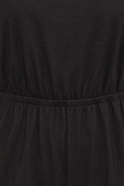 Sansa Stretch Jumpsuit - Black