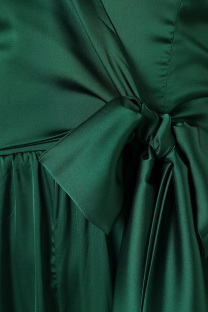 Tanya Strapless Jumpsuit - Emerald