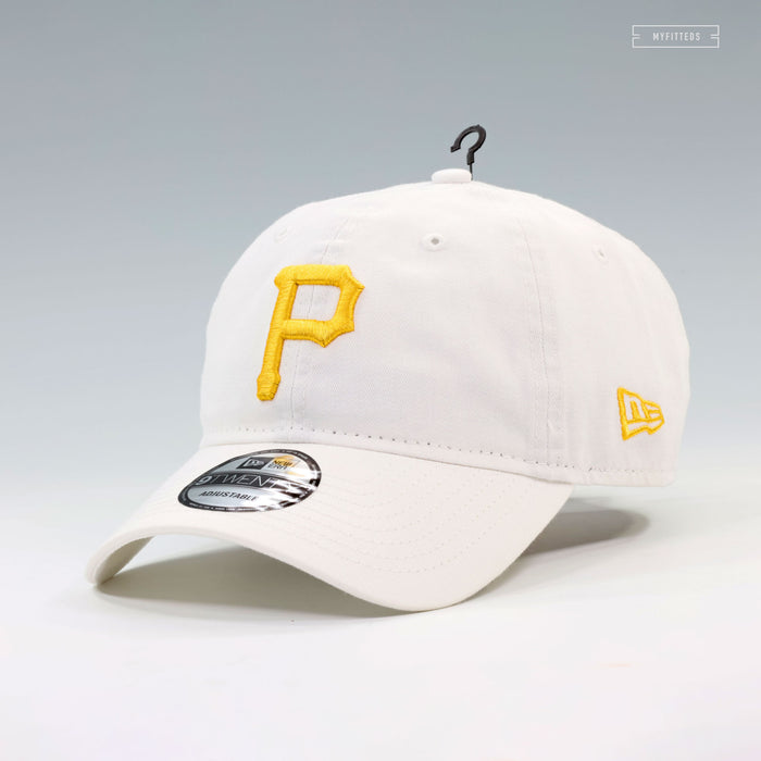 PITTSBURGH PIRATES GLACIAL WHITE NEW ERA 9TWENTY ADJUSTABLE DAD HAT