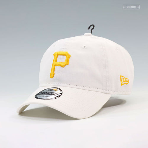 PITTSBURGH PIRATES GLACIAL WHITE NEW ERA 9TWENTY ADJUSTABLE DAD HAT