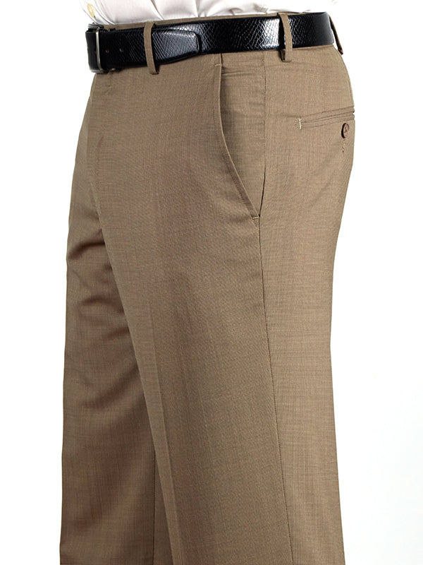 Pollone Khaki Tailored Fit Trouser