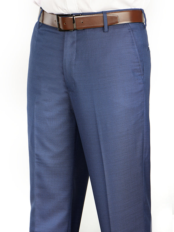 Pollone Navy Tailored Fit Trouser