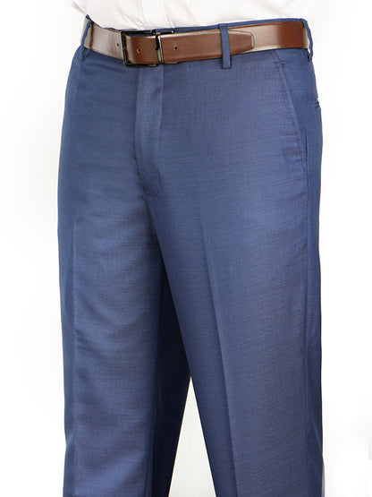 Pollone Navy Tailored Fit Trouser