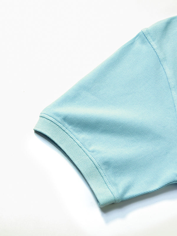 Polo Sky Solid Tailored Fit Casual T-Shirt