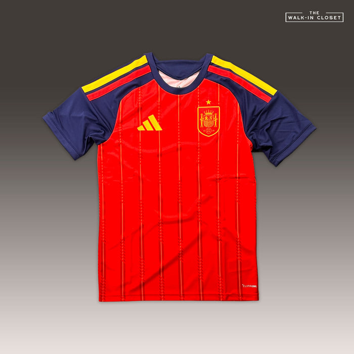 ADIDAS RFEF SPAIN ESPAÑA 2026 FIFA WORLD CUP™ HOME SLIM FIT MENS SOCCER JERSEY