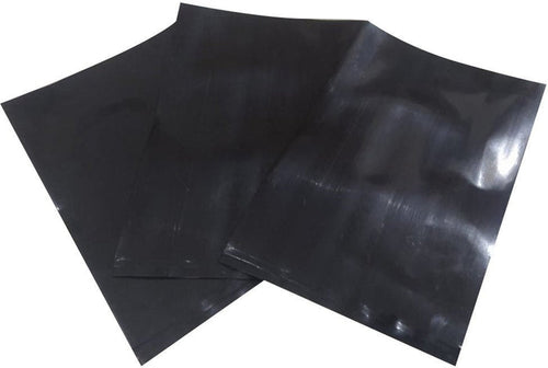 Ritesource - 11.5" x 6.5" x 22" Low Density Black Produce Bag, 17lb/cs 72cs/Skid - TLD5B