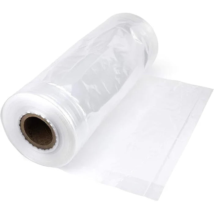 RiteSource - 25" x 20" x 30" 1 mil Clear Poly Bag, 500 bg/roll