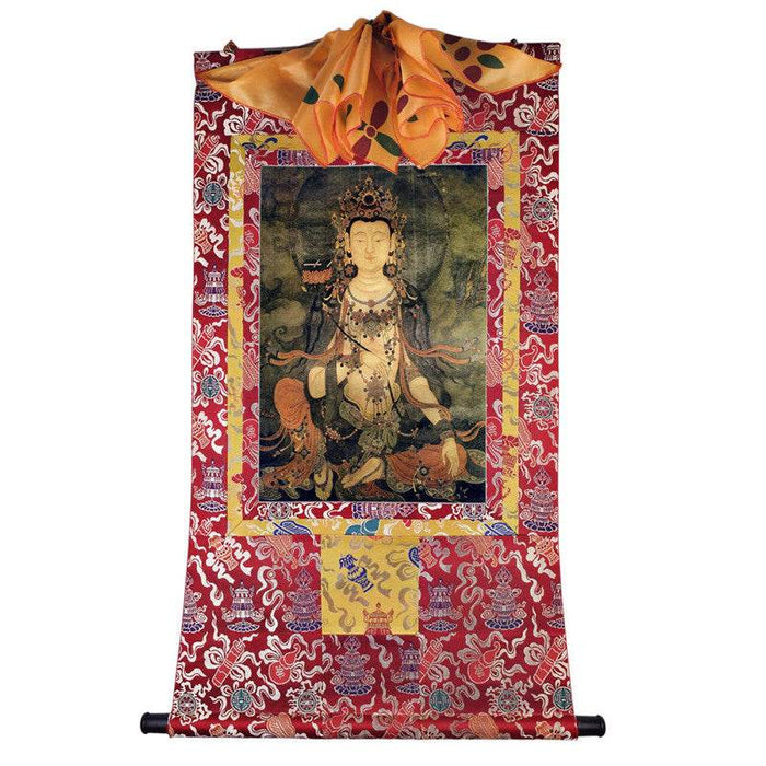 Samantabhadra Image - Tibetan thangka painting, view 7