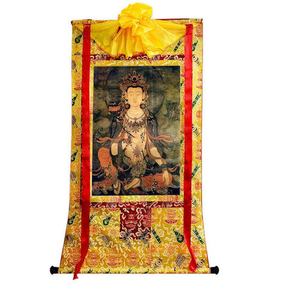 Samantabhadra Image - Tibetan thangka painting, view 8