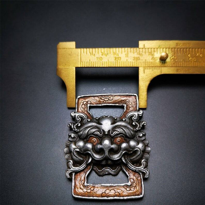 Scripture Book Buckle 2.12" - Tibetan Buddhist art, view 5