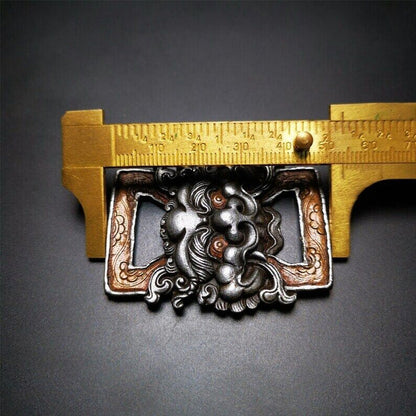 Scripture Book Buckle 2.12" - Tibetan Buddhist art, view 6