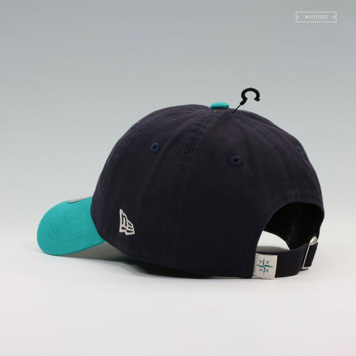 SEATTLE MARINERS 2 TONE NEW ERA 9TWENTY ADJUSTABLE DAD HAT