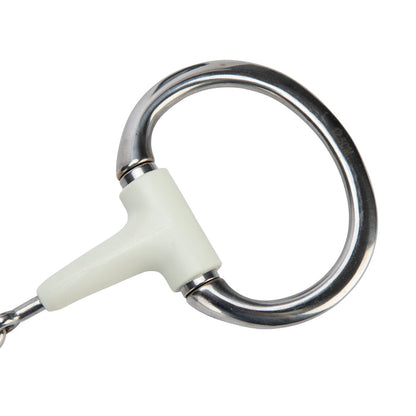 Shires EquiKind Softie Flat Ring Eggbutt Peanut Link
