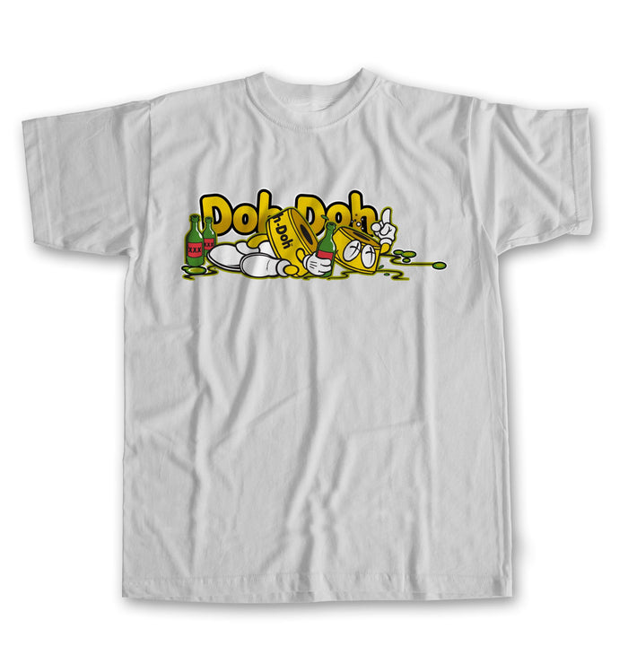 SHORTYS TEE DOH DOH YELLOW MENS T-SHIRT