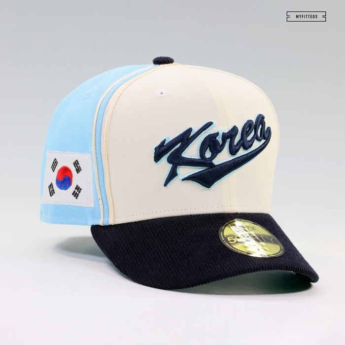 SOUTH KOREA 2023 WORLD BASEBALL CLASSIC® DIAGONAL BLOCK NEW ERA HAT