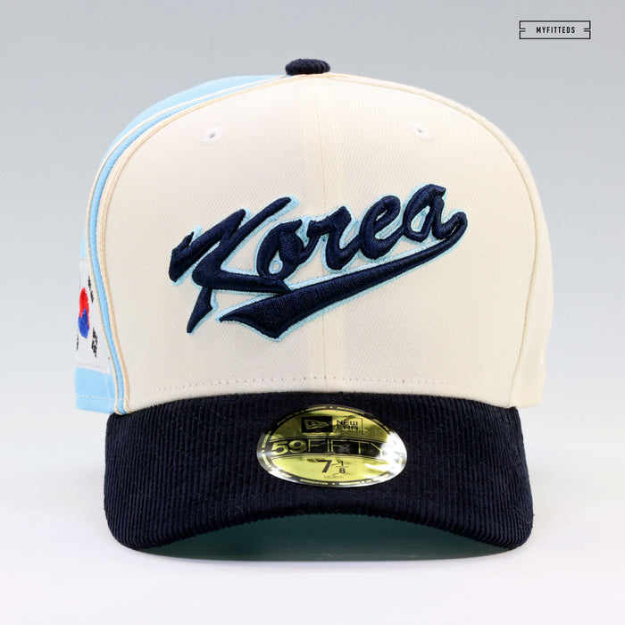 SOUTH KOREA 2023 WORLD BASEBALL CLASSIC® DIAGONAL BLOCK NEW ERA HAT