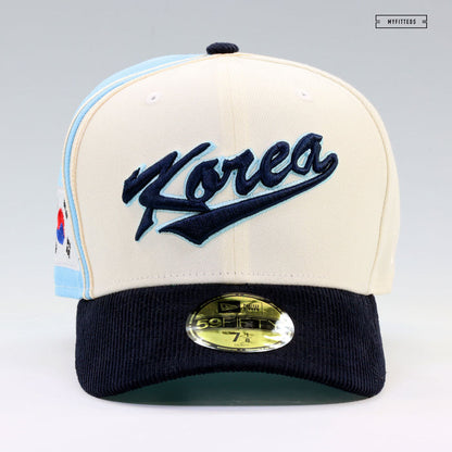 SOUTH KOREA 2023 WORLD BASEBALL CLASSIC® DIAGONAL BLOCK NEW ERA HAT
