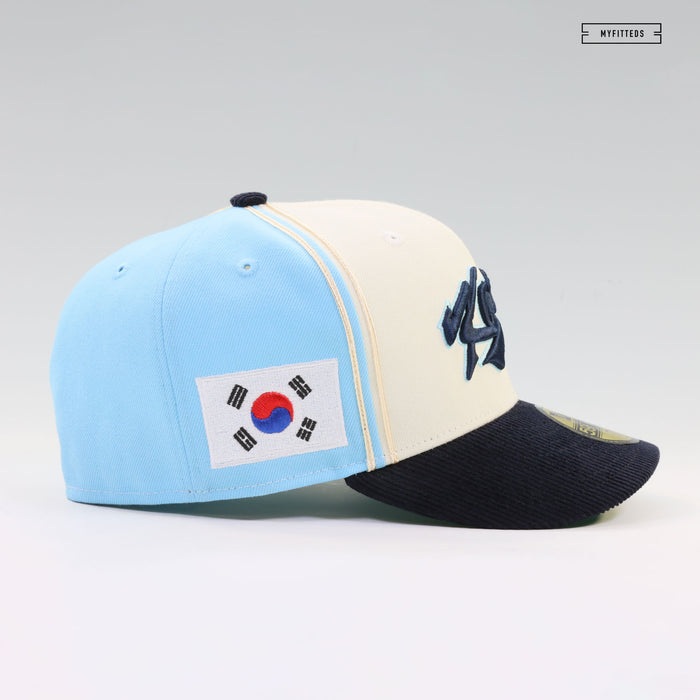 SOUTH KOREA 2023 WORLD BASEBALL CLASSIC® DIAGONAL BLOCK NEW ERA HAT
