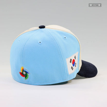 SOUTH KOREA 2023 WORLD BASEBALL CLASSIC® DIAGONAL BLOCK NEW ERA HAT