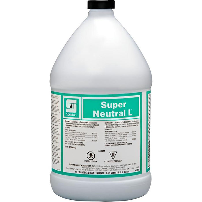 Spartan - 1 Gallon Super Neutral L10 Disinfectants, 4 Jug/Cs - 120904C