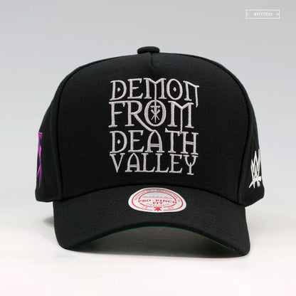 THE UNDERTAKER DEMON FROM DEATH VALLEY WWE PRO PINCH MITCHELL & NESS SNAPBACK