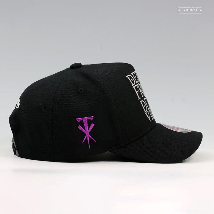 THE UNDERTAKER DEMON FROM DEATH VALLEY WWE PRO PINCH MITCHELL & NESS SNAPBACK