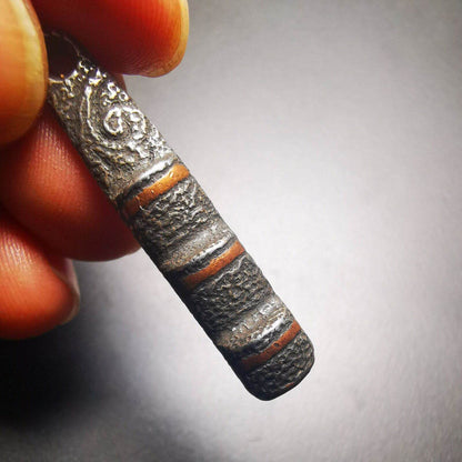 Thokcha Amulet Pendant,Mini Tibetan Ladder of Heaven - Tibetan Buddhist amulet, view 5
