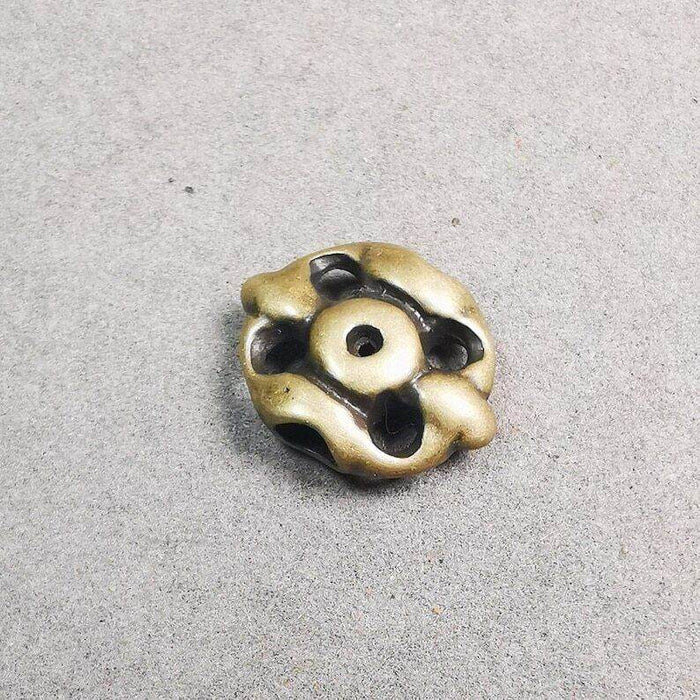 Tibetan Amulet,Vajra Pendant for Mala - Tibetan Buddhist mala beads, view 7