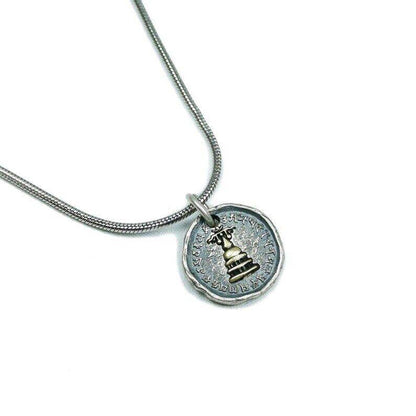 Tibetan Buddhism Lucky Charm, Silver Amulet of Mahakala,Ganesha Elephant,Stupa - Tibetan Buddhist amulet, view 5