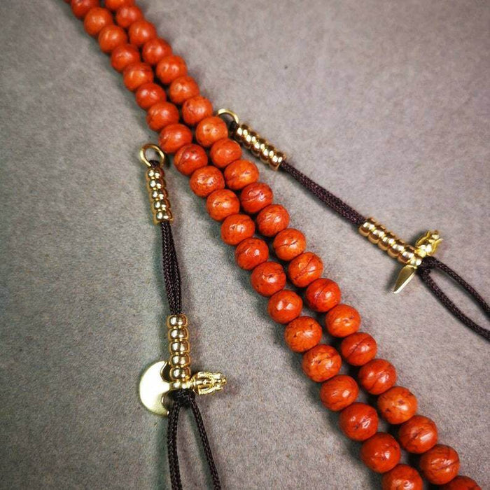 Tibetan Buddhist Mala Counters,Prayer Bead Counters - Tibetan Buddhist mala beads, view 4