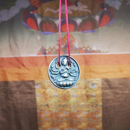 Usnisa Vijaya,Victory Dharani,1.4" - Tibetan Buddhist art, view 4