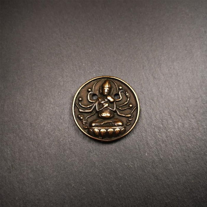 Usnisa Vijaya,Victory Dharani,1.4" - Tibetan Buddhist art, view 6