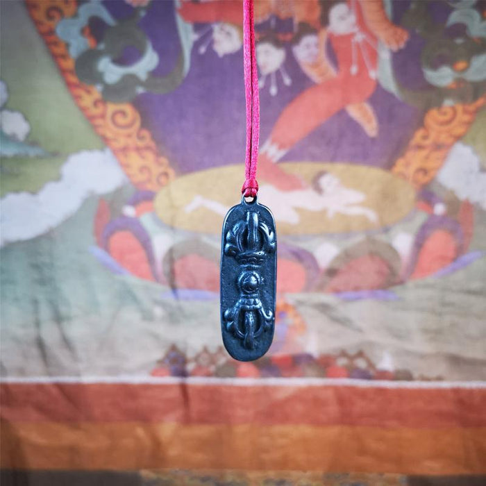 Vajra Pendant 1.96" - Tibetan Buddhist vajra, view 7