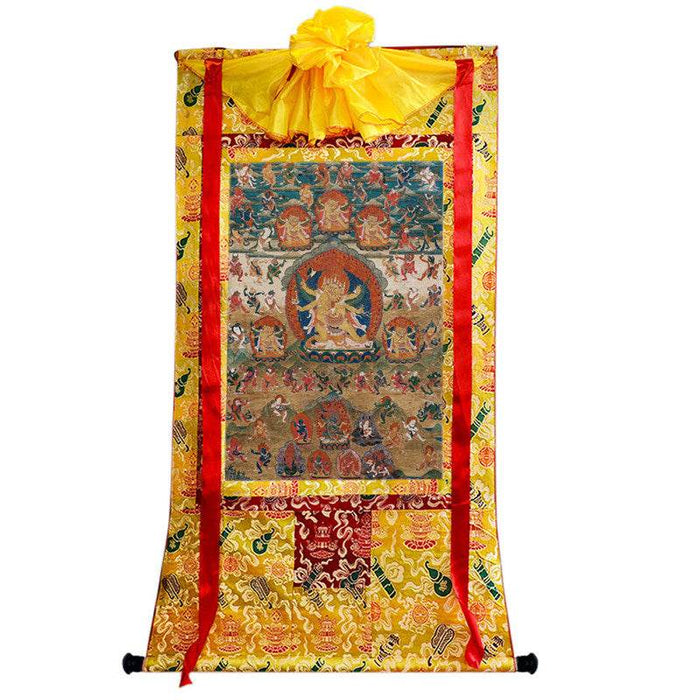Vajrakilaya Image - Tibetan thangka painting, view 8