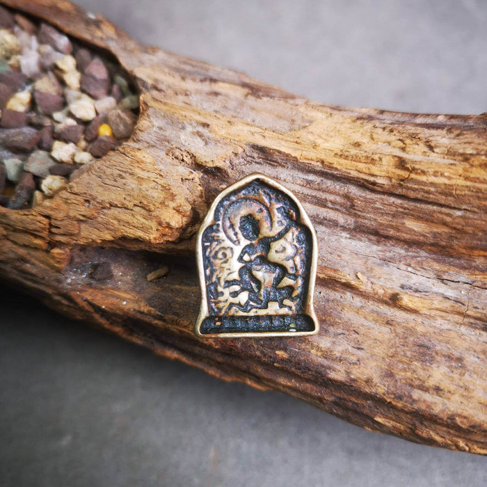 Vajrapani - Tibetan tsa tsa mold, front view