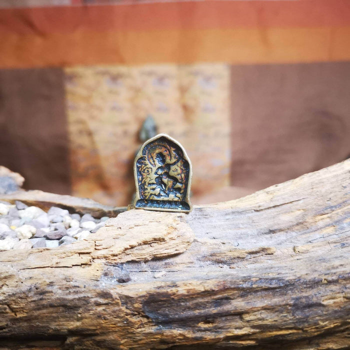Vajrapani - Tibetan tsa tsa mold, view 5