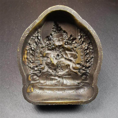 Vajrasattva Tsa Tsa Mold 2.95“ - Tibetan tsa tsa mold, detailed view