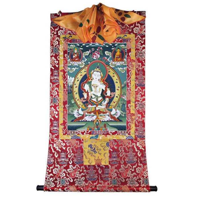 Vajrasatva Image - Tibetan thangka painting, view 7