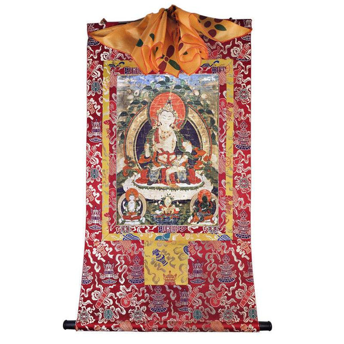 Vajrasatva Image - Tibetan thangka painting, view 7