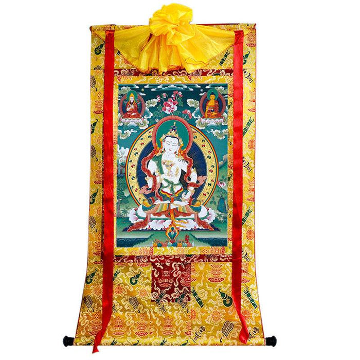 Vajrasatva Image - Tibetan thangka painting, view 8