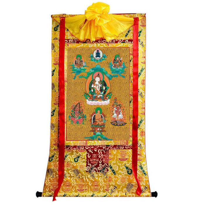 Vajrasatva Image - Tibetan thangka painting, view 8