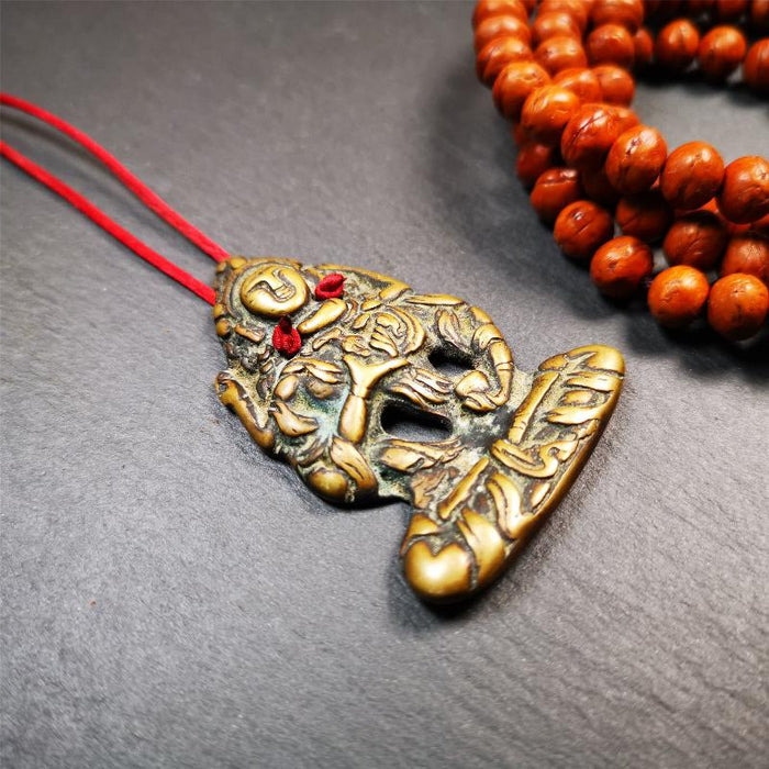 Vajrasatva,2.24" - Tibetan Buddhist vajra, close-up detail
