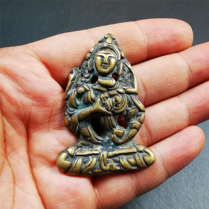 Vajrasatva,2.24" - Tibetan Buddhist vajra, view 8